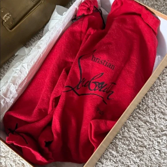 Christian Louboutin Black Greggo Flat